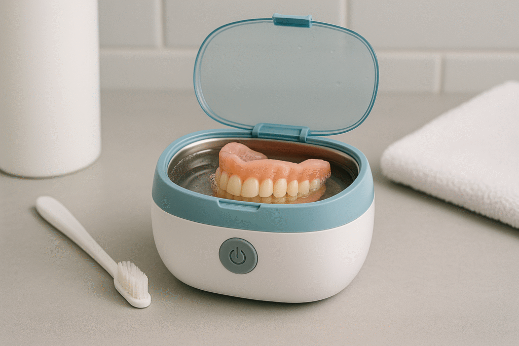 denture cleaning ultrasonic