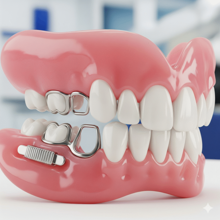 adjustable snap-on dentures