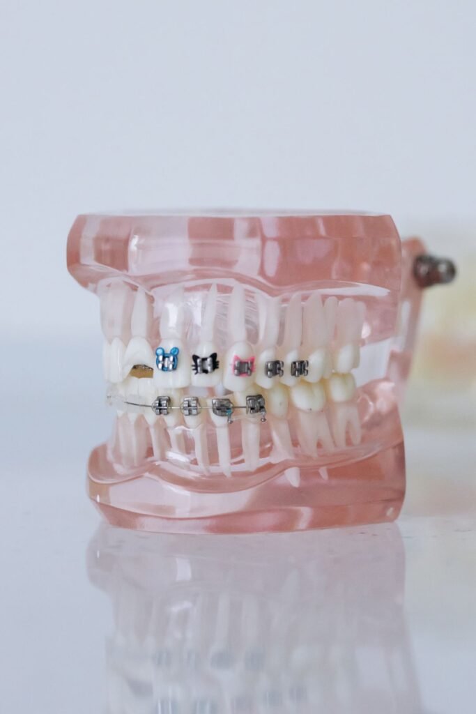 Dentist examining patient at a dental clinic in Richmond Hill